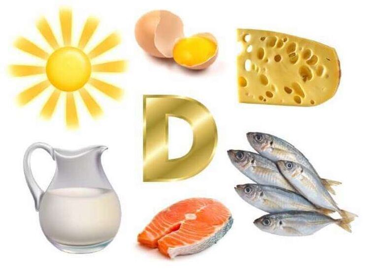 vitamine D dans le produit pour la puissance